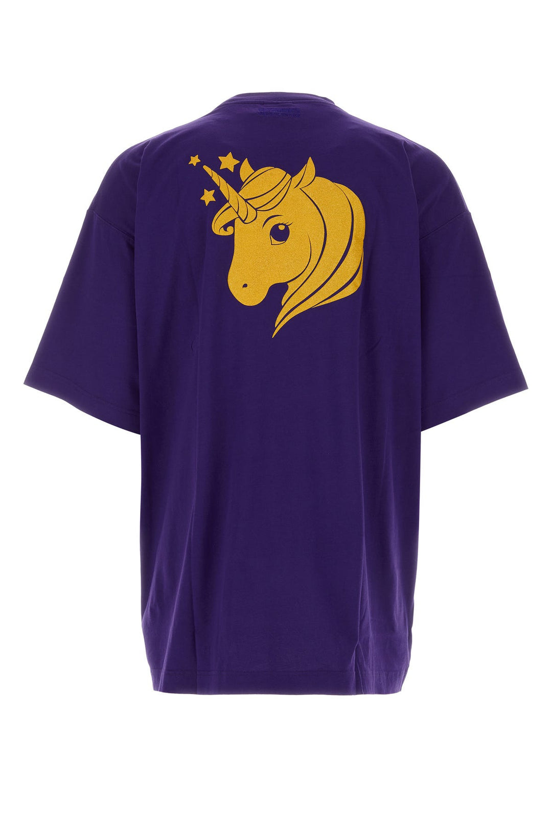 Purple cotton t-shirt