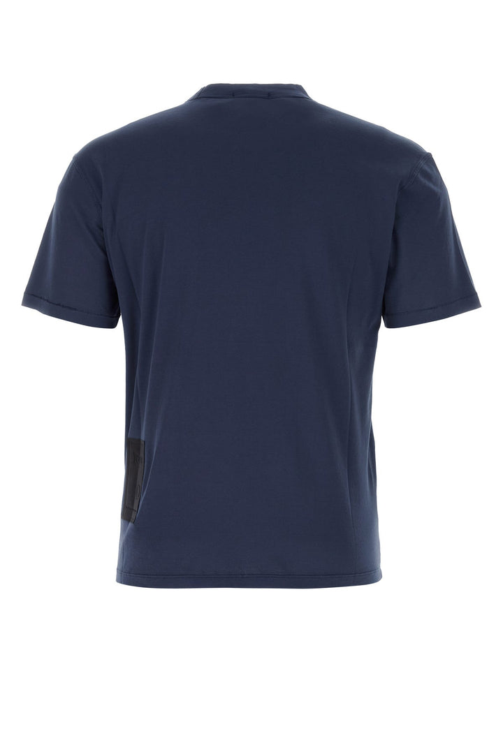 Navy blue cotton t-shirt