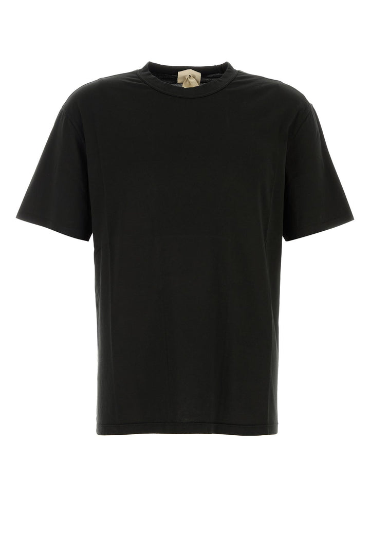 Black cotton t-shirt