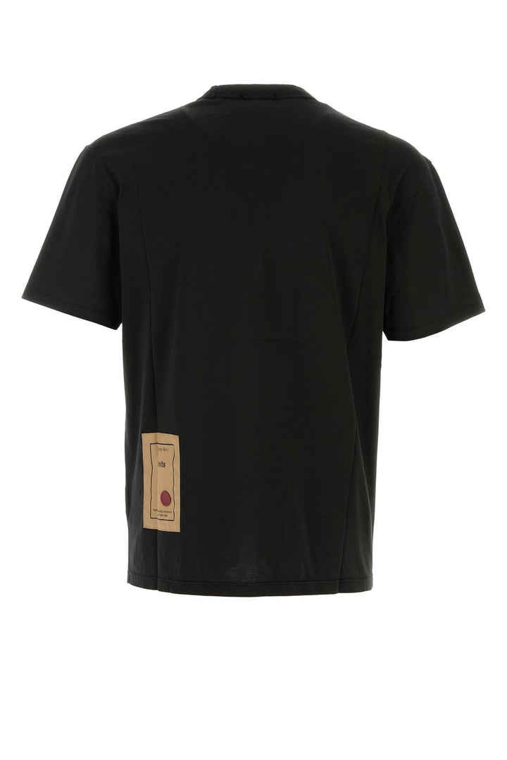 Black cotton t-shirt