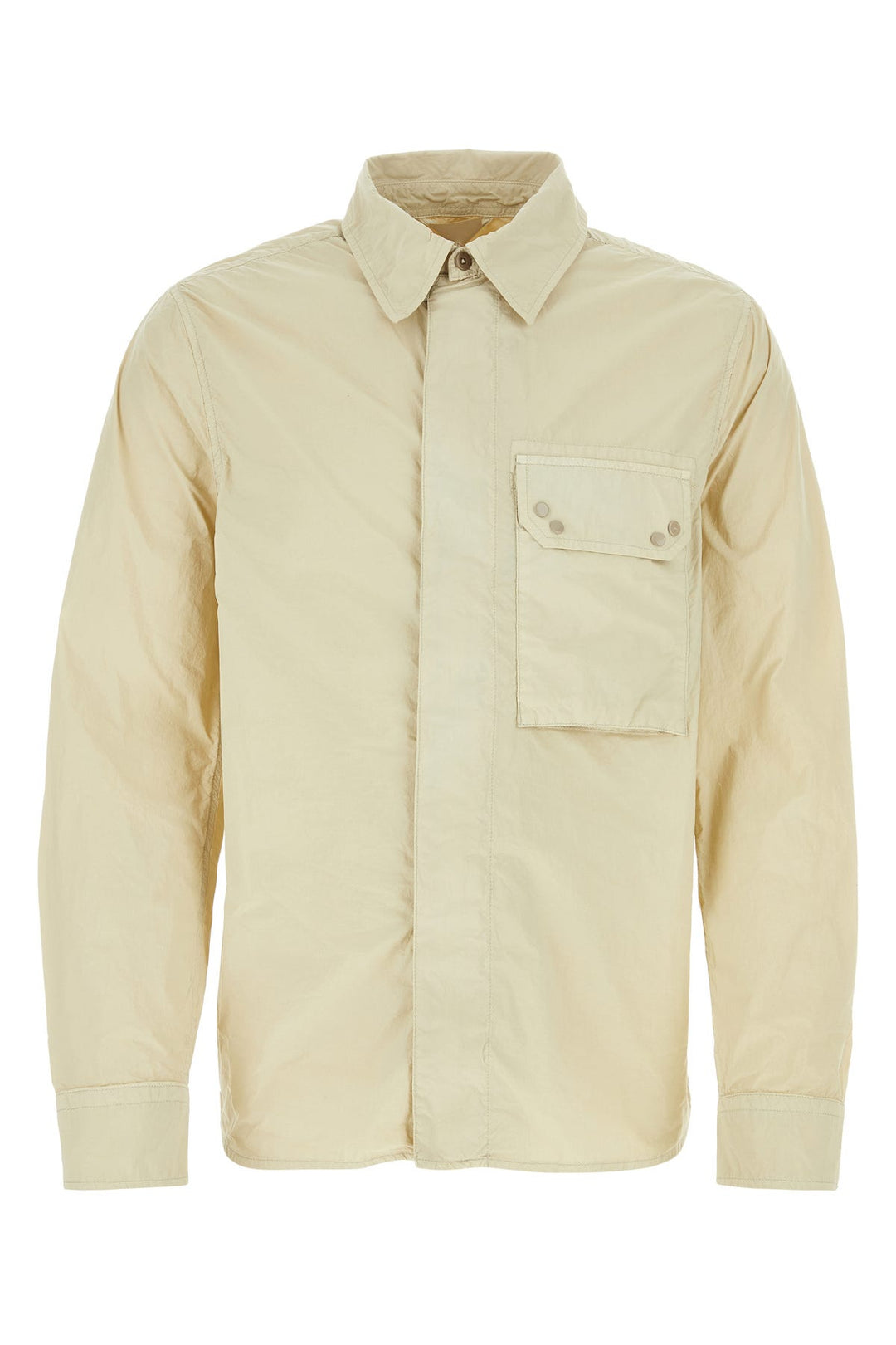 Beige nylon shirt