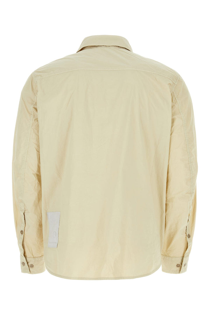 Beige nylon shirt