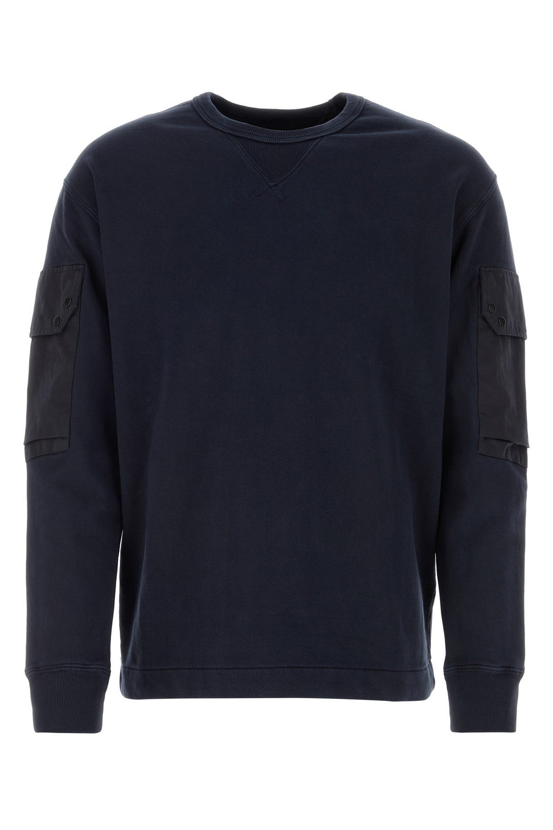 Navy blue cotton sweatshirt