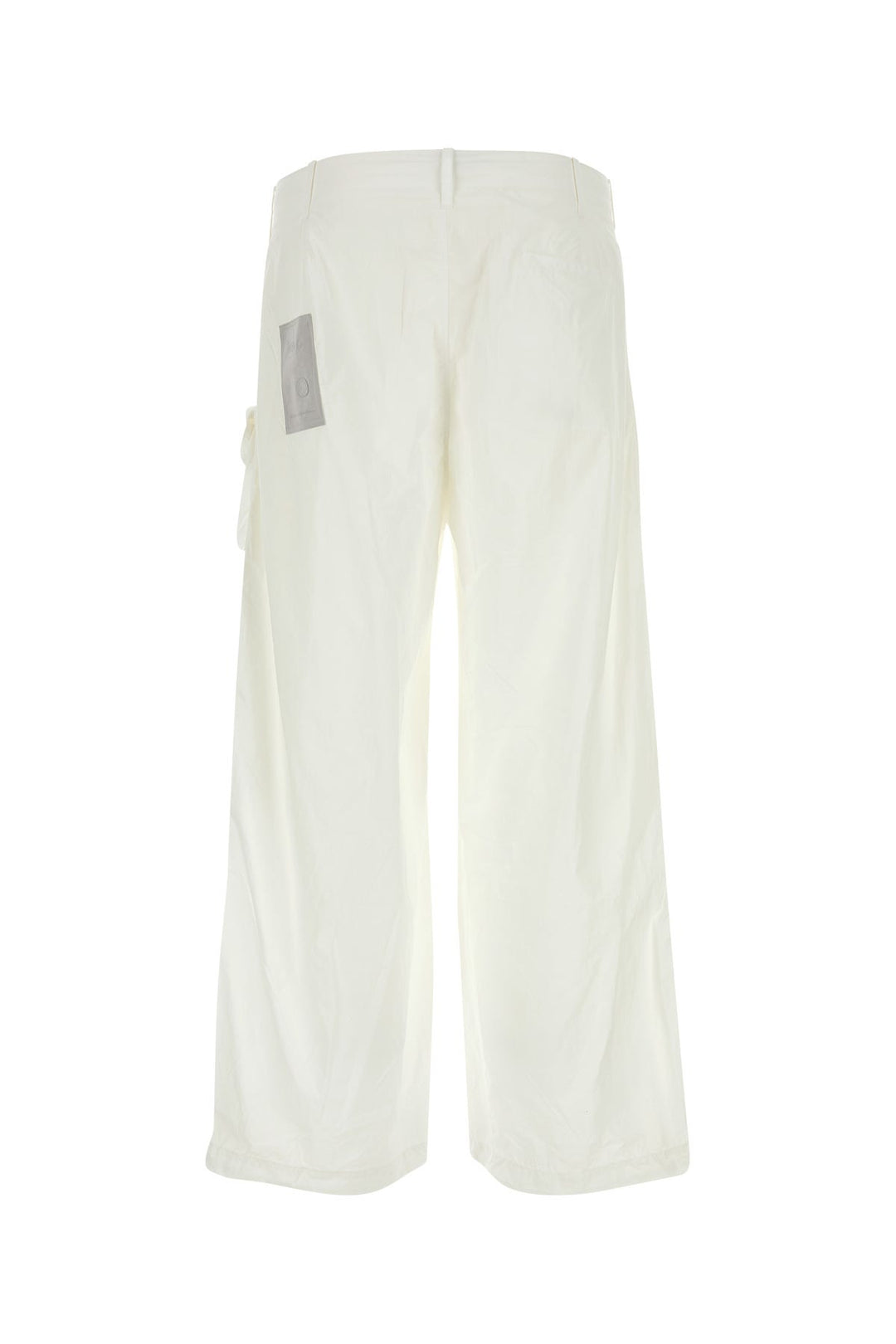 White nylon cargo pant