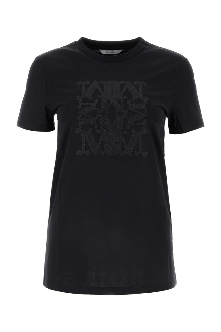 Black cotton Taverna t-shirt