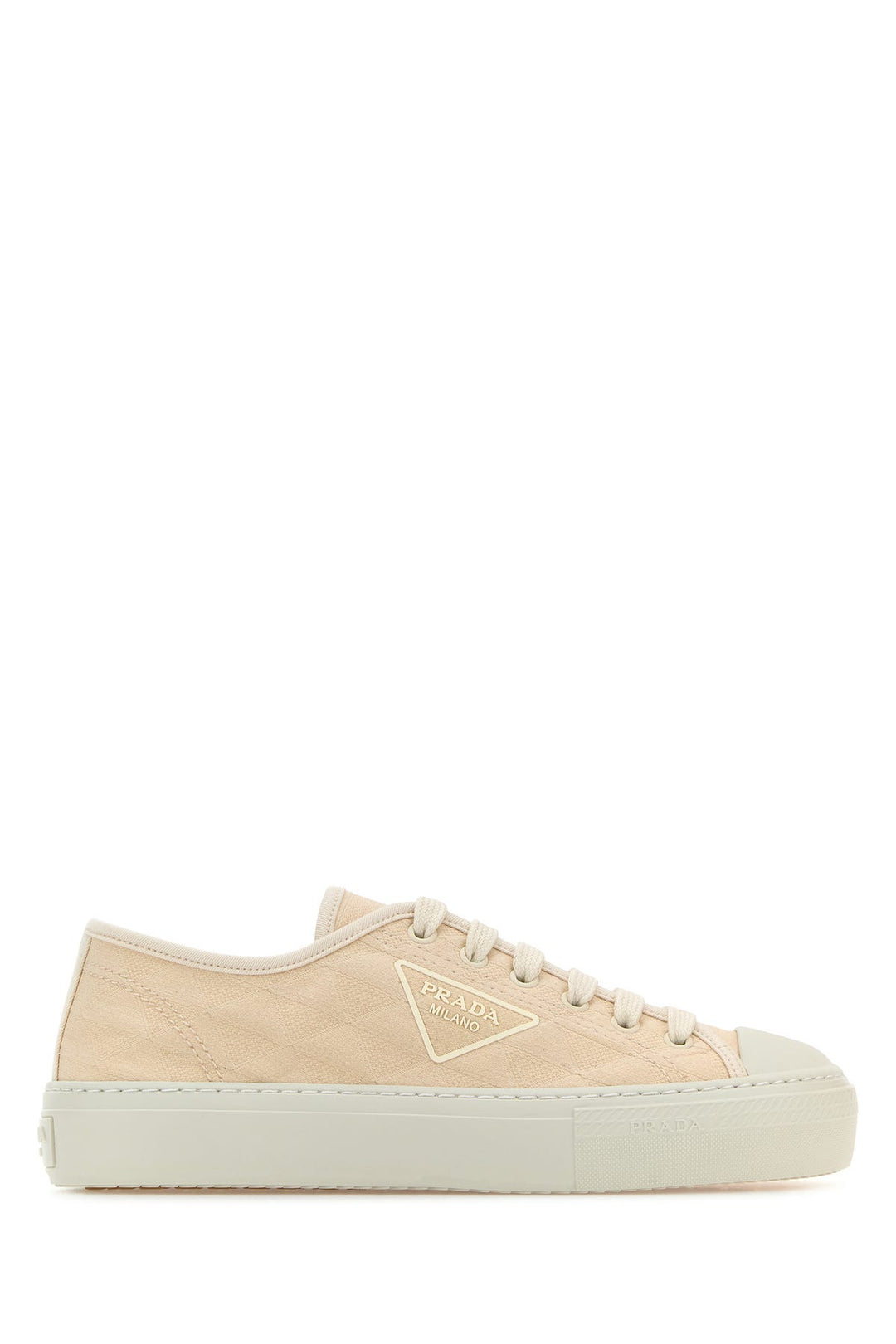 Sand fabric sneakers