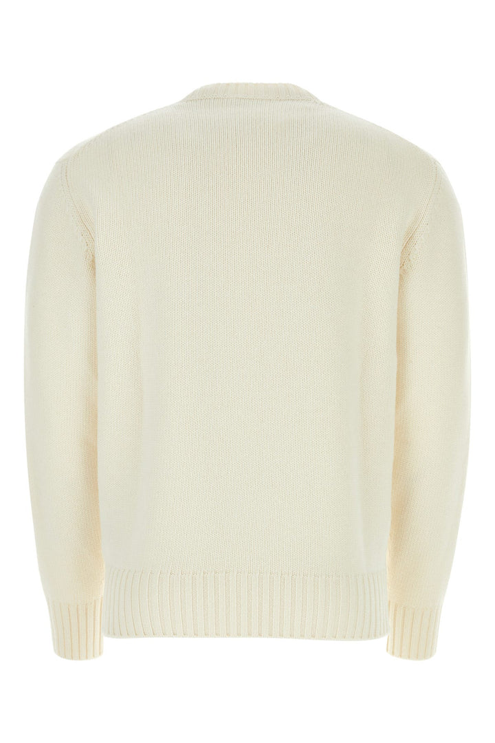 Ivory wool blend sweater