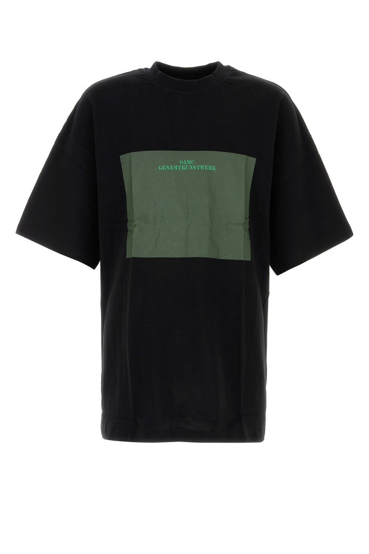 Black cotton t-shirt