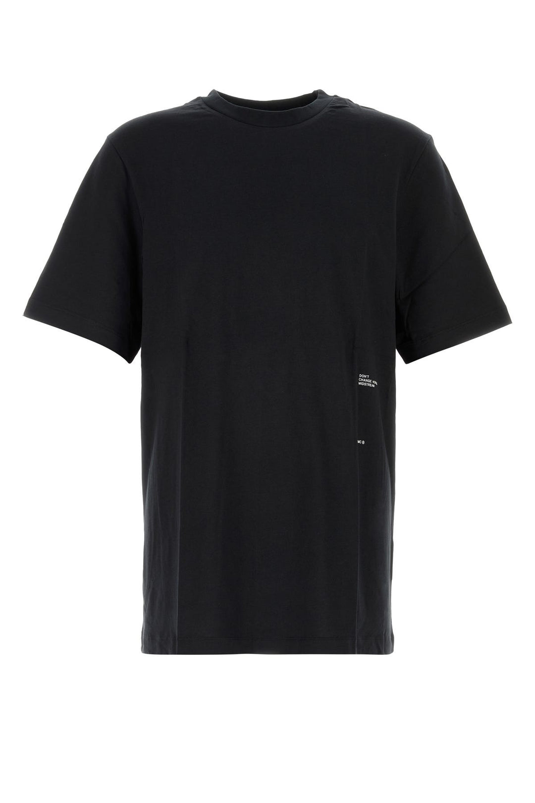 Black cotton t-shirt