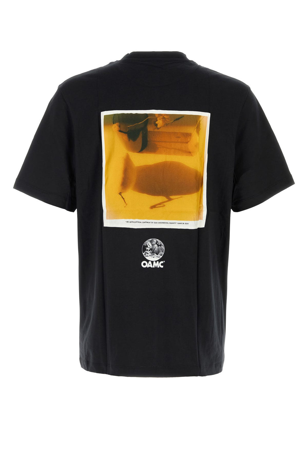 Black cotton t-shirt