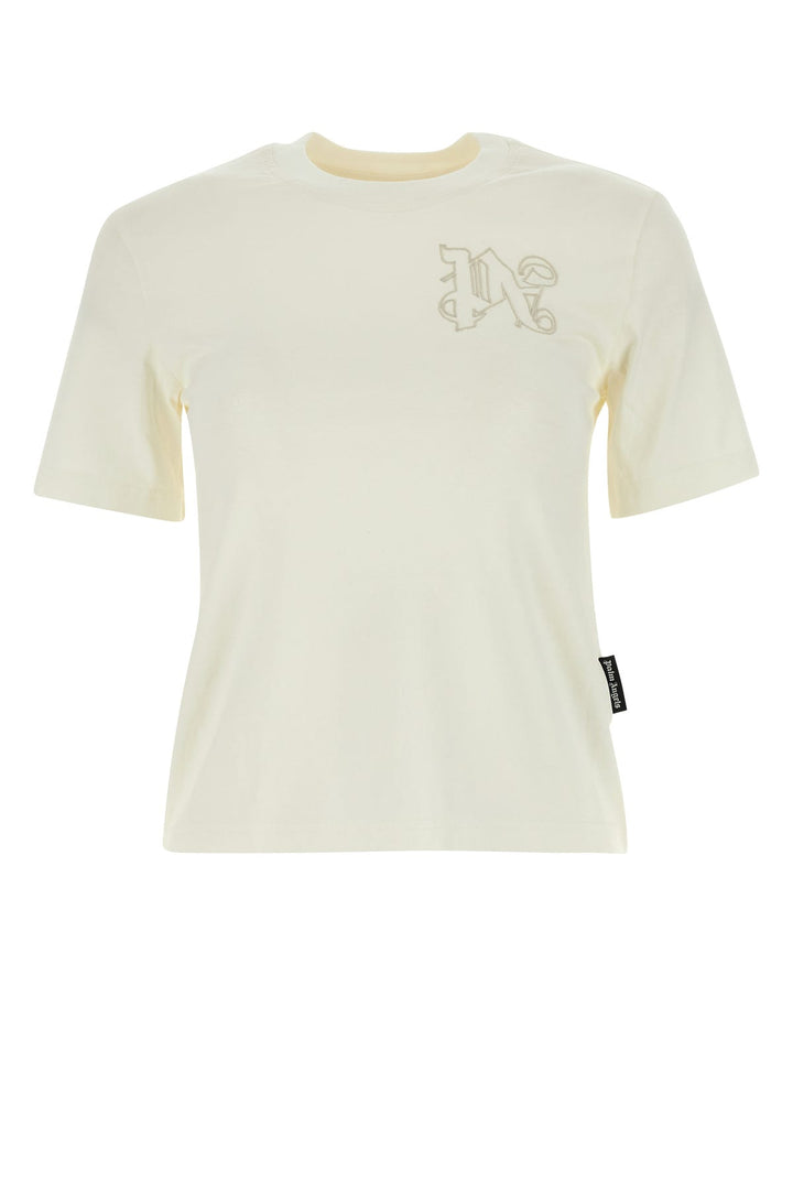 Ivory cotton t-shirt