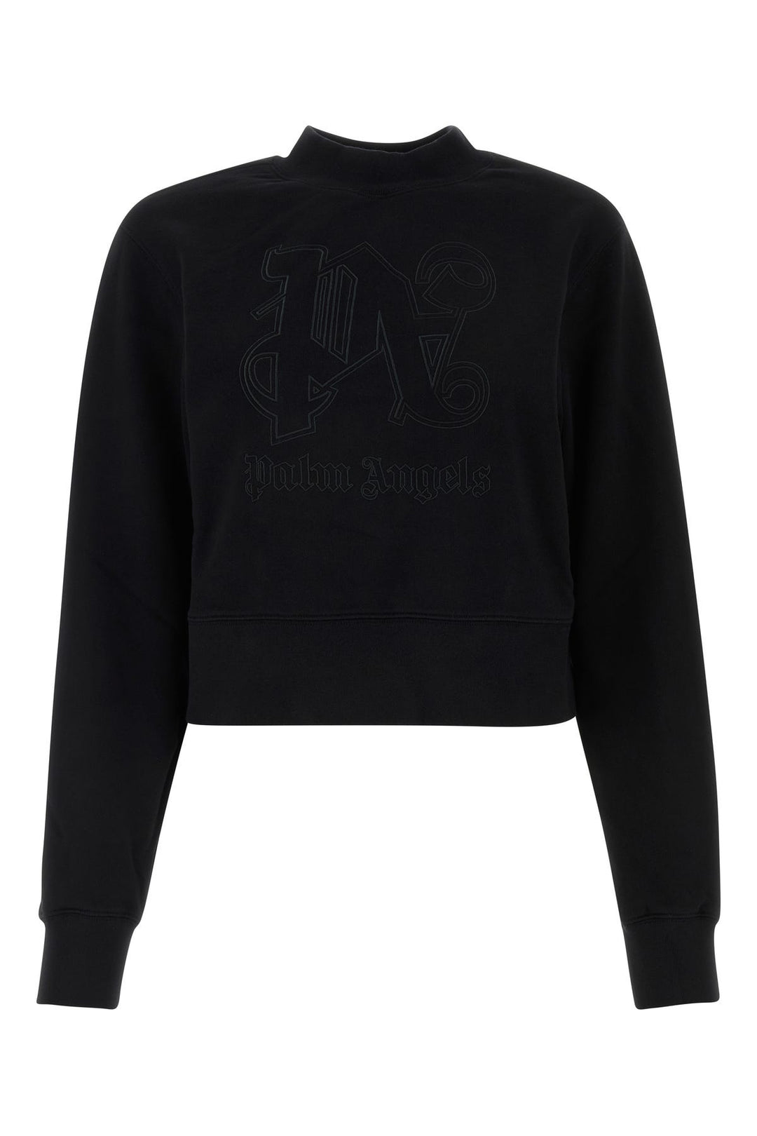 Black cotton sweatshirt