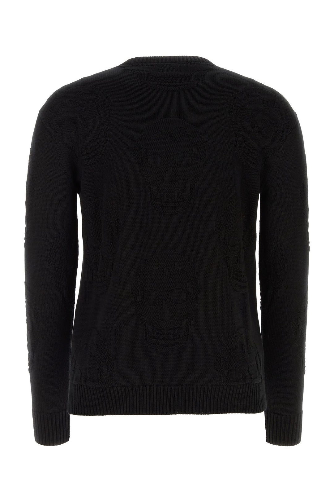 Black cotton sweater