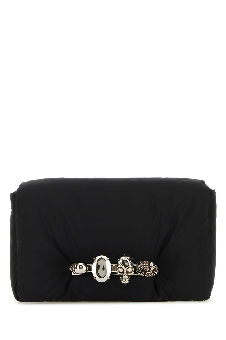 Black nylon The Puffy Knuckle belt bag