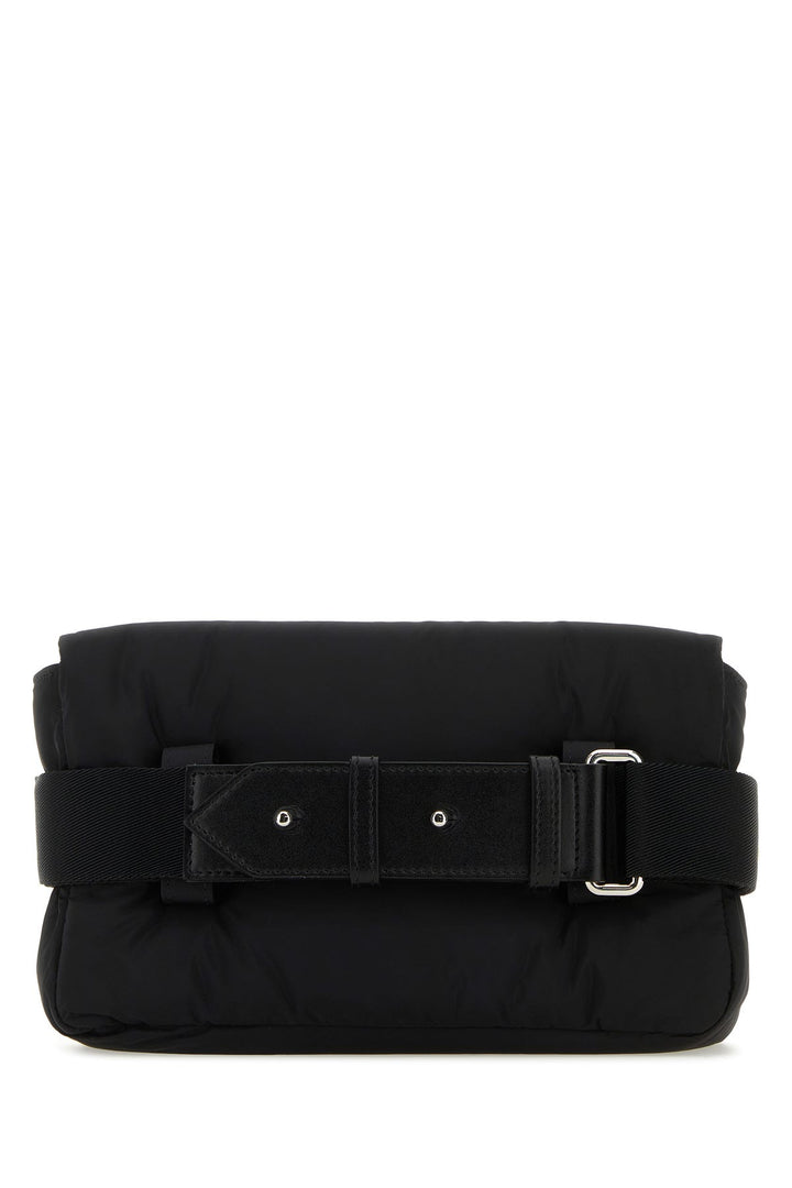 Black nylon The Puffy Knuckle belt bag