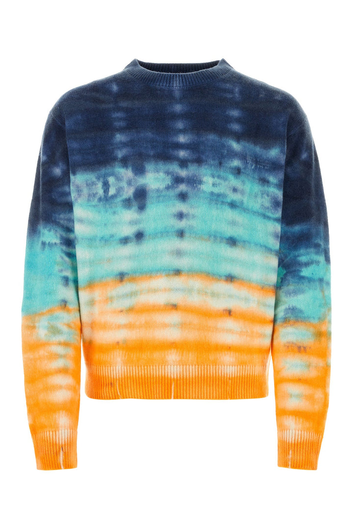 Multicolor cashmere sweater