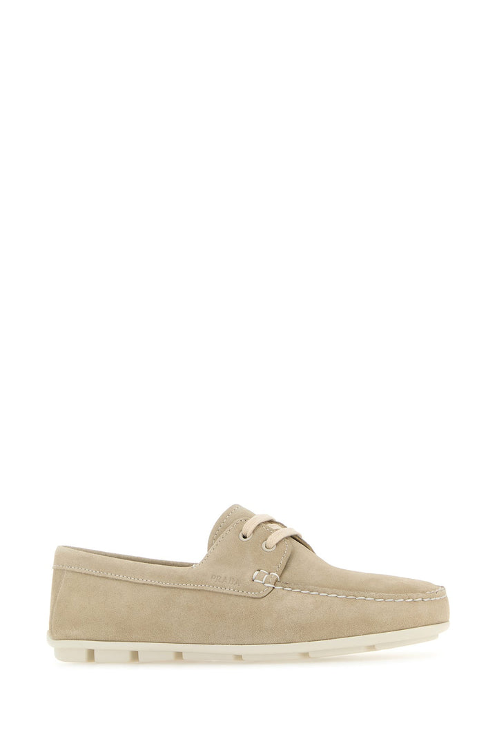 Sand suede Driver loafers