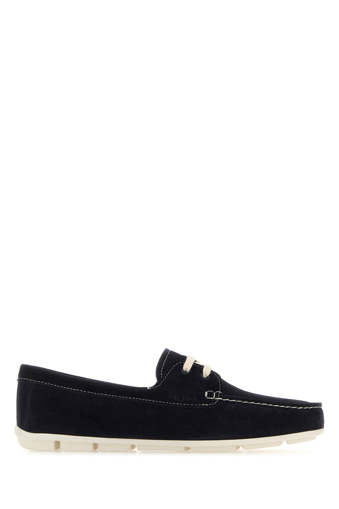 Midnight blue suede Driver loafers