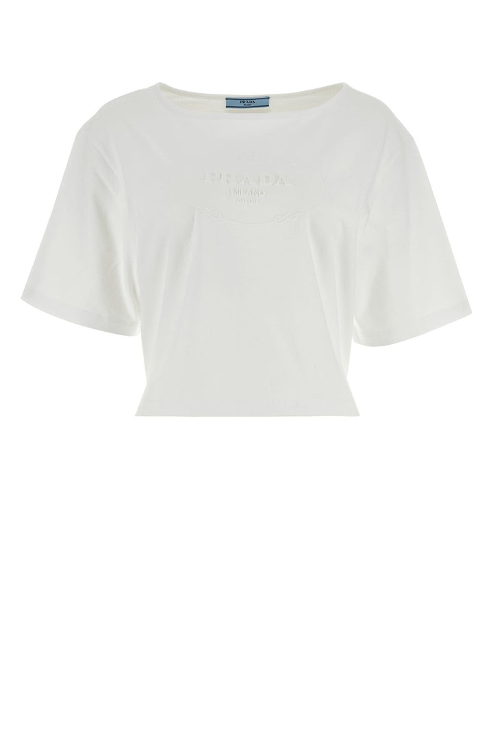 White cotton t-shirt