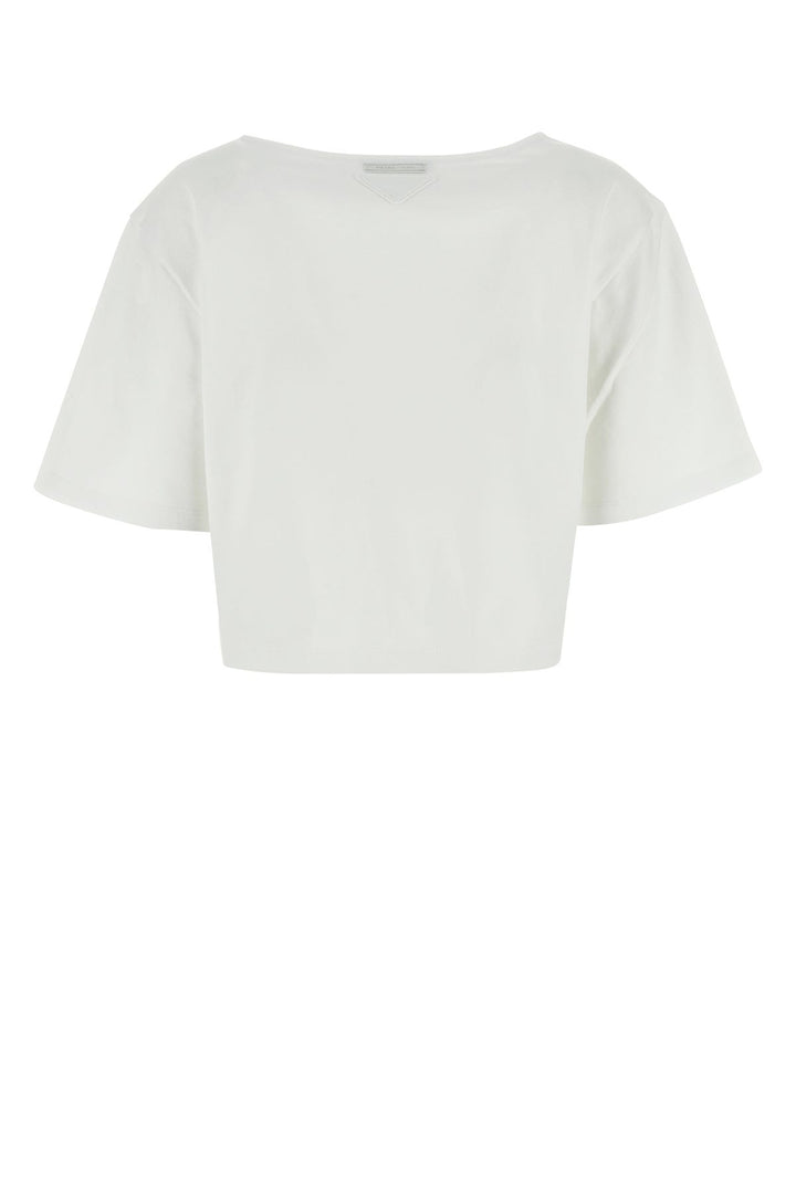 White cotton t-shirt