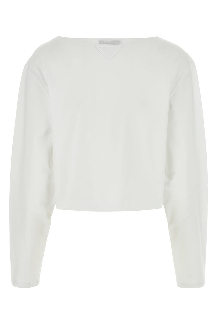 White cotton t-shirt