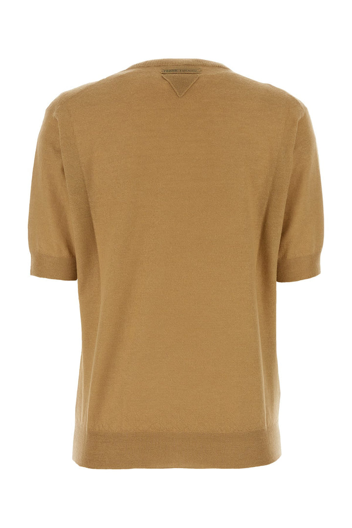 Camel cashmere sweater