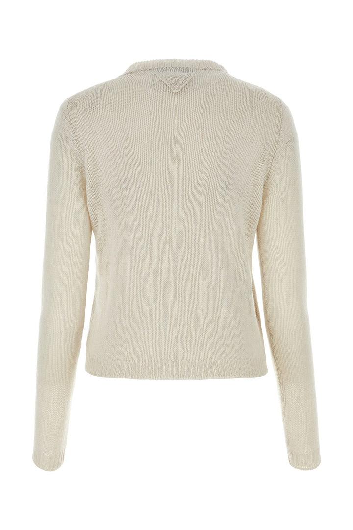 Chalk cashmere sweater