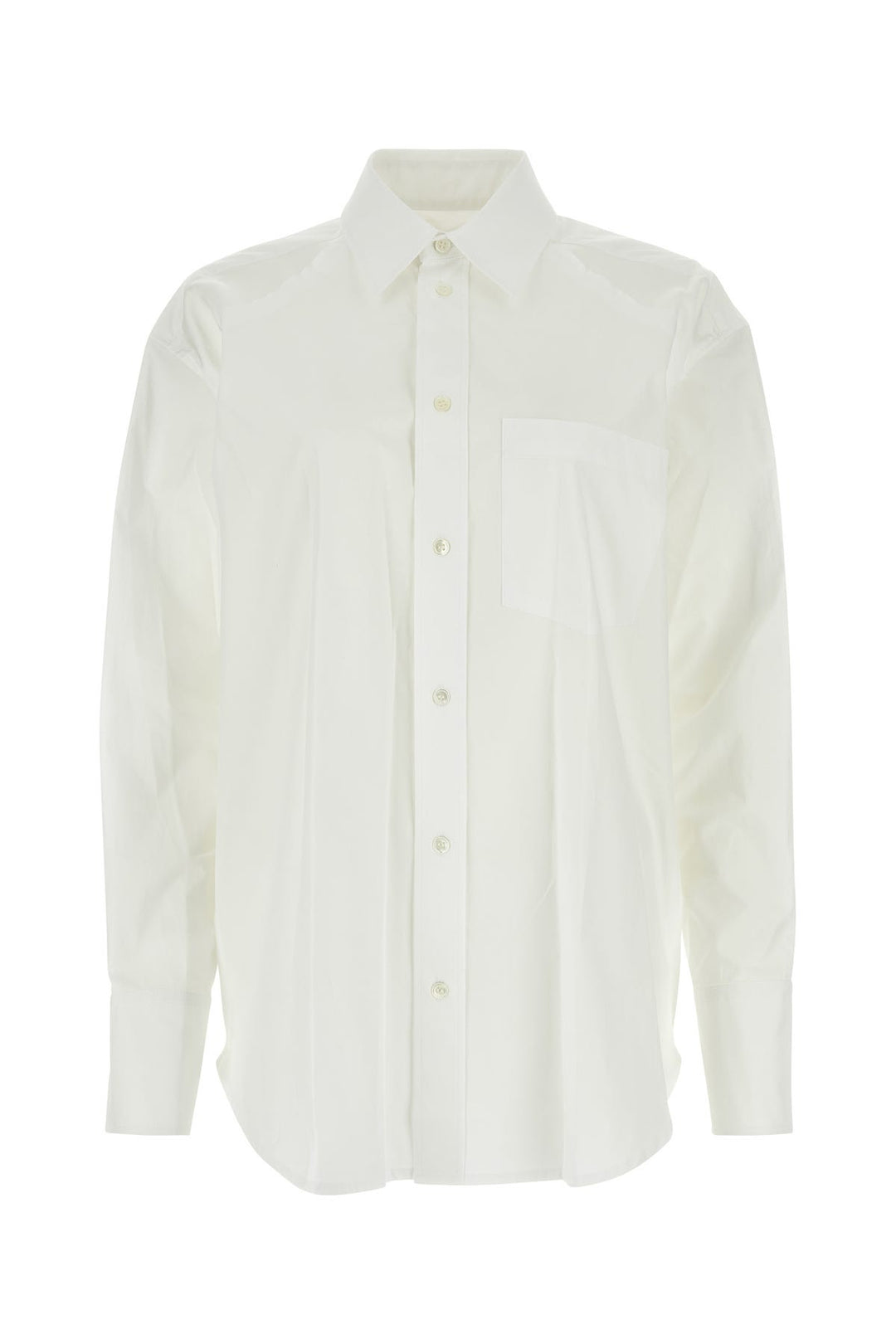 White poplin shirt