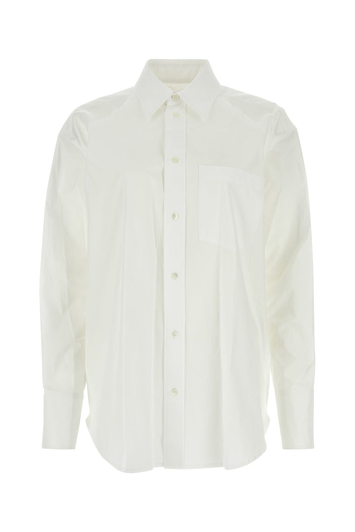 White poplin shirt