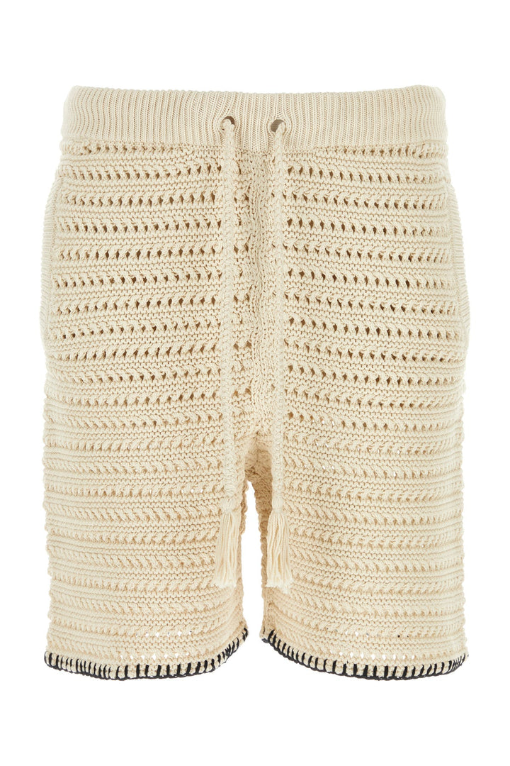 Sand crochet bermuda shorts