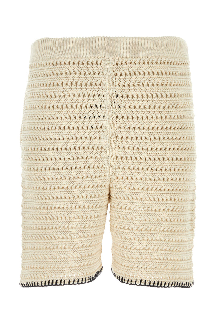 Sand crochet bermuda shorts