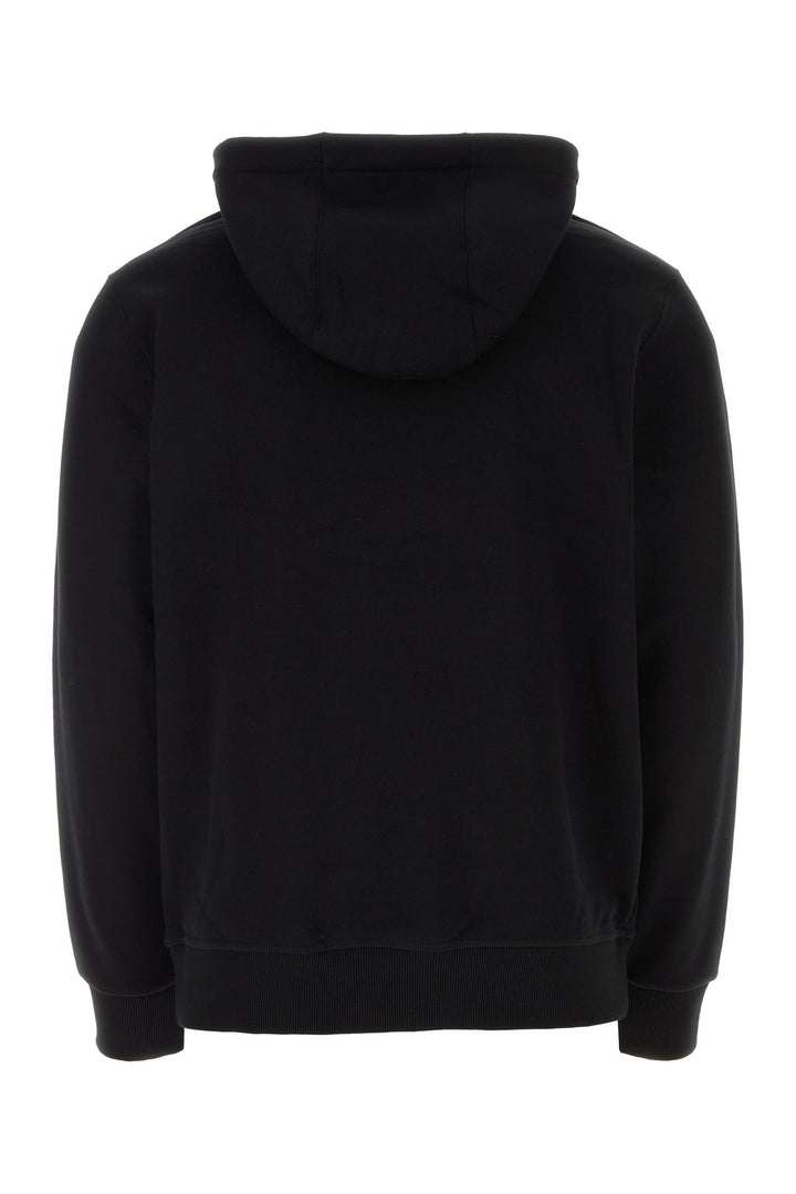 Black cotton sweatshirt