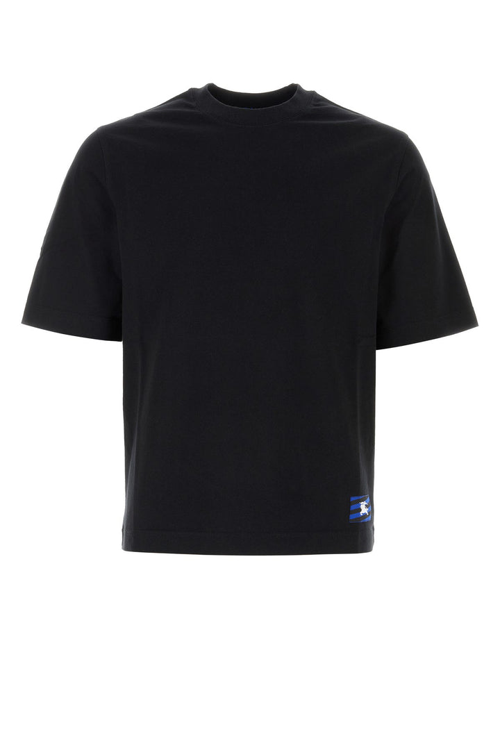 Black cotton t-shirt