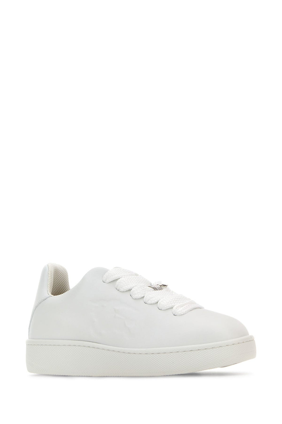 White leather Box sneakers