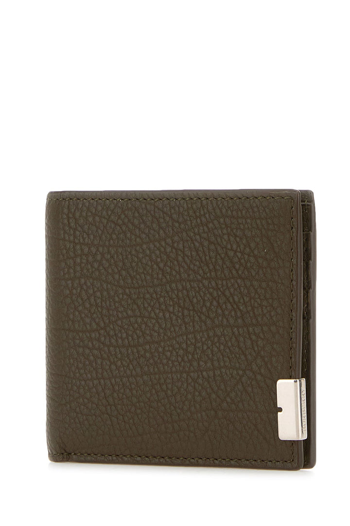 Mud leather wallet