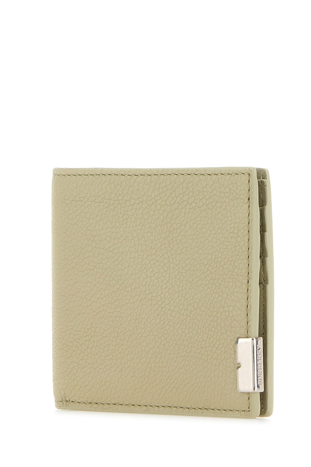 Sage green leather wallet