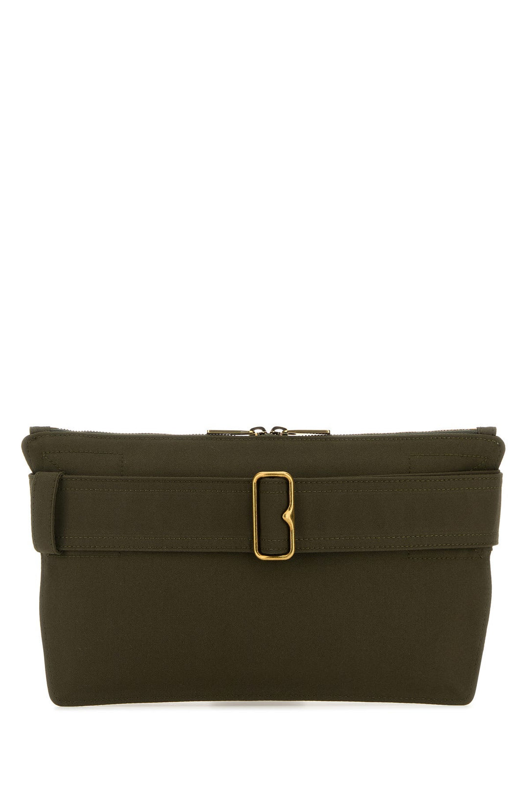 Army green canvas Trench belt bag