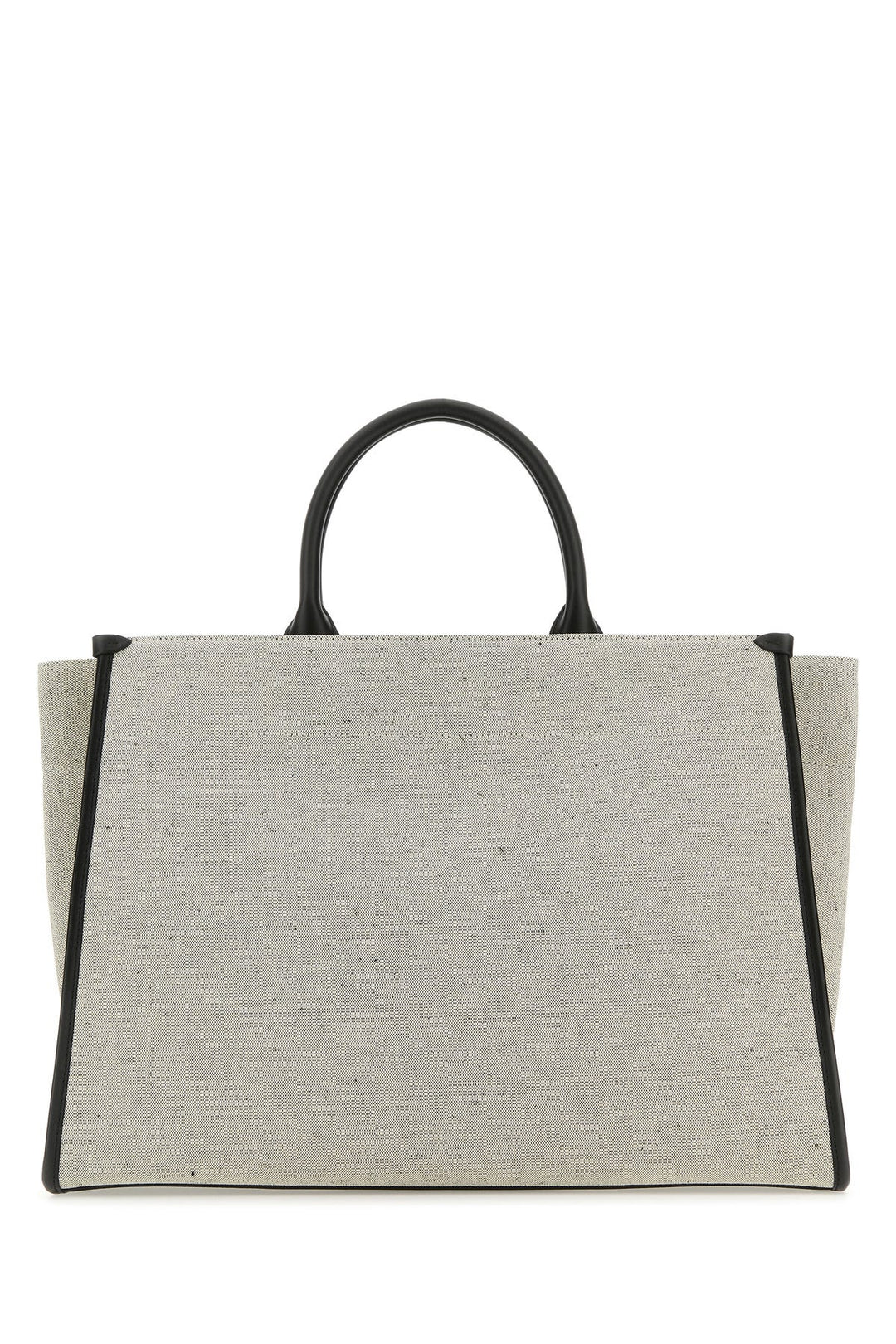 Melange grey cotton blend medium In & Out shopping bag