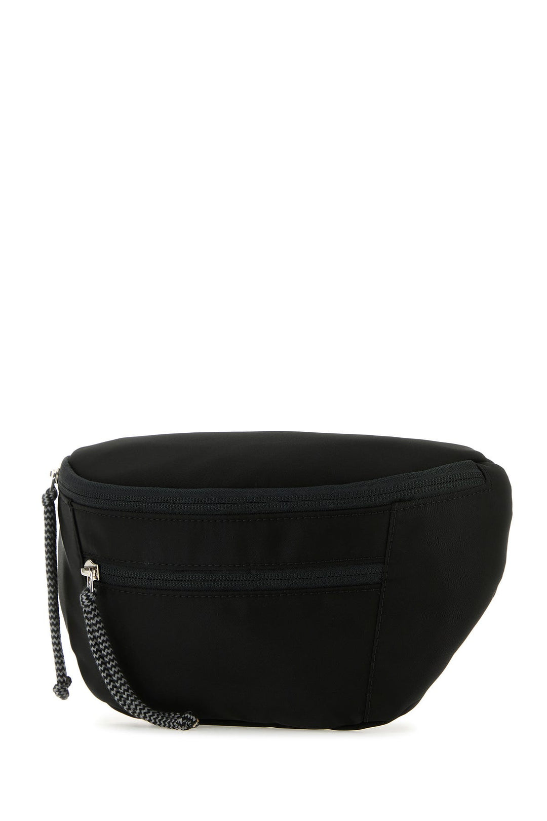 Black nylon Curb belt bag