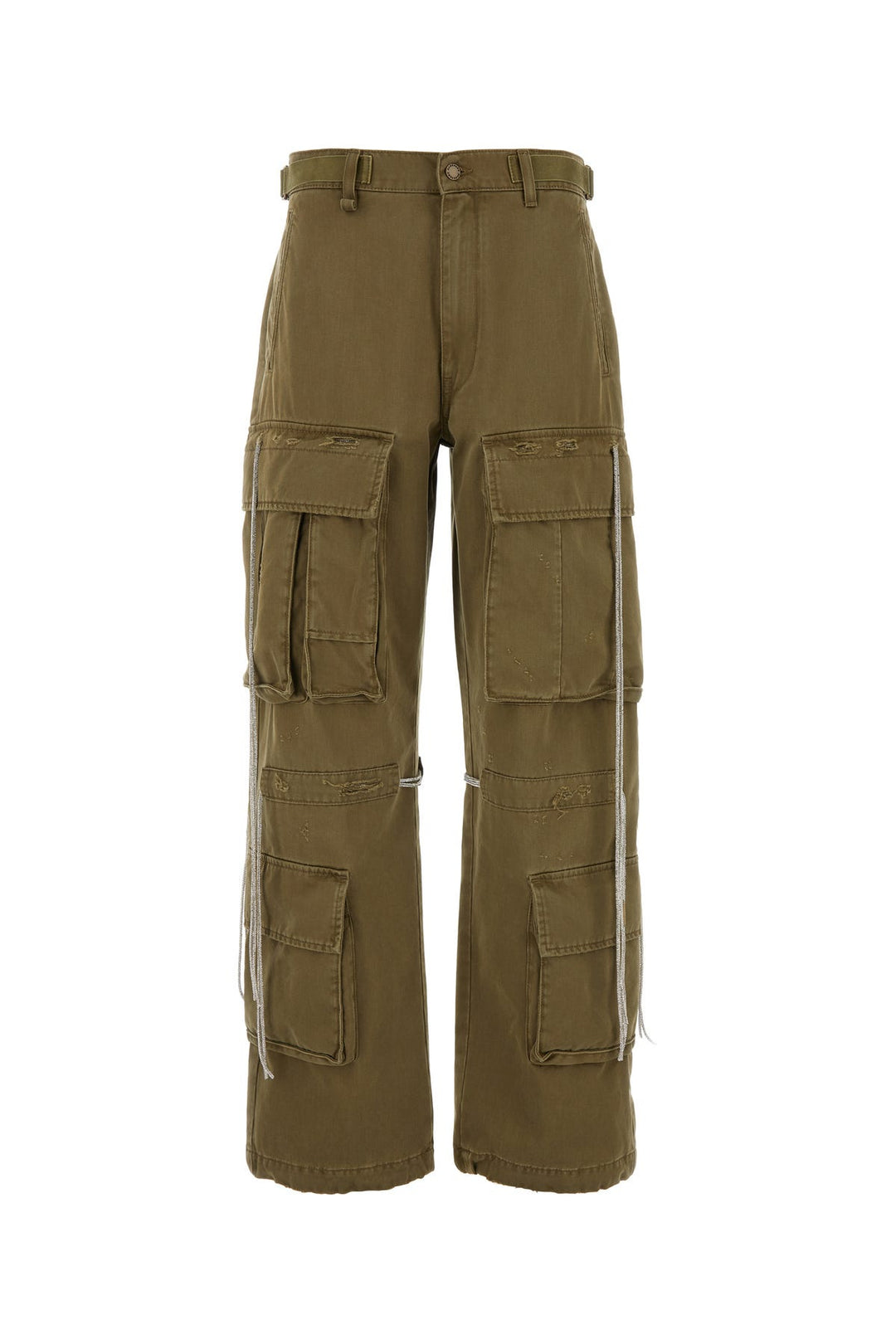 Army green cotton Lavy Julian cargo pant