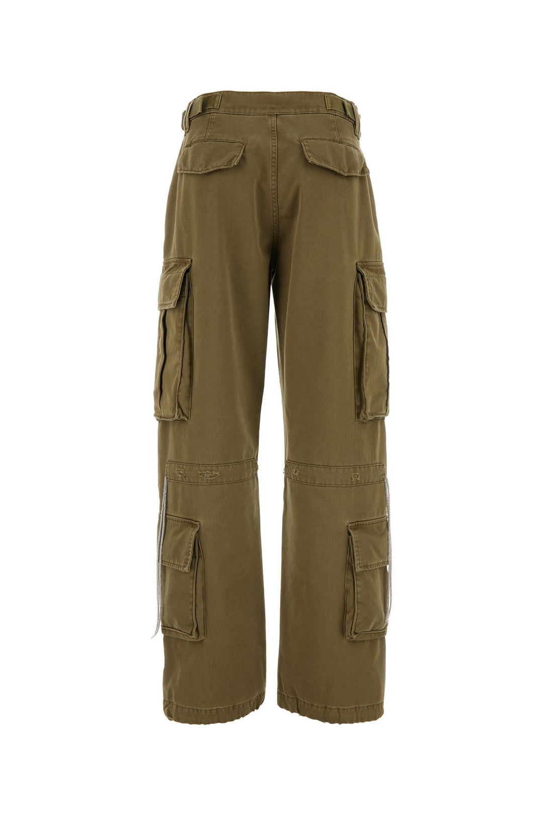 Army green cotton Lavy Julian cargo pant