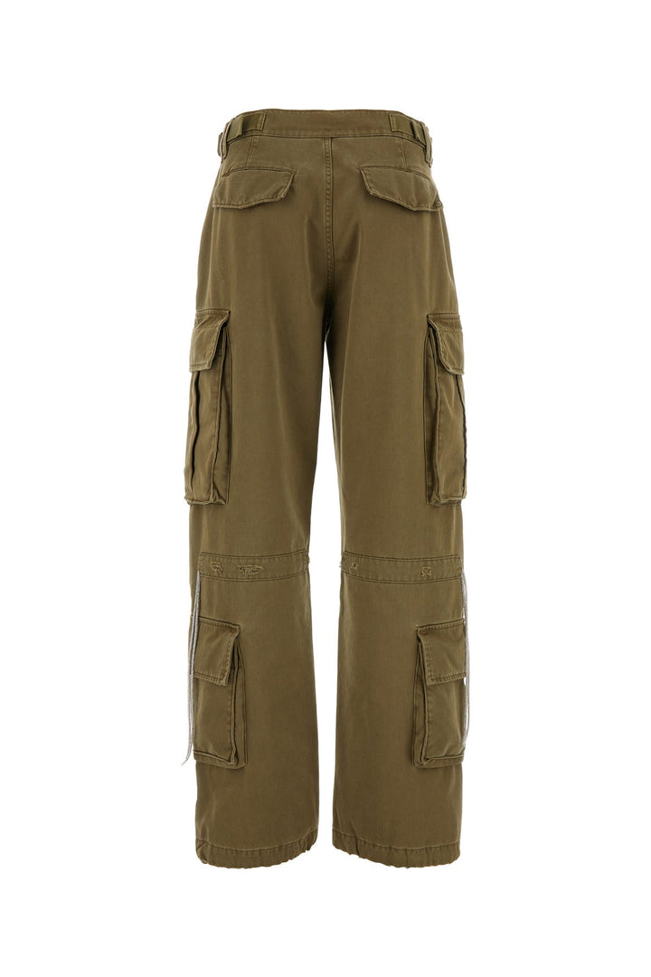 Army green cotton Lavy Julian cargo pant