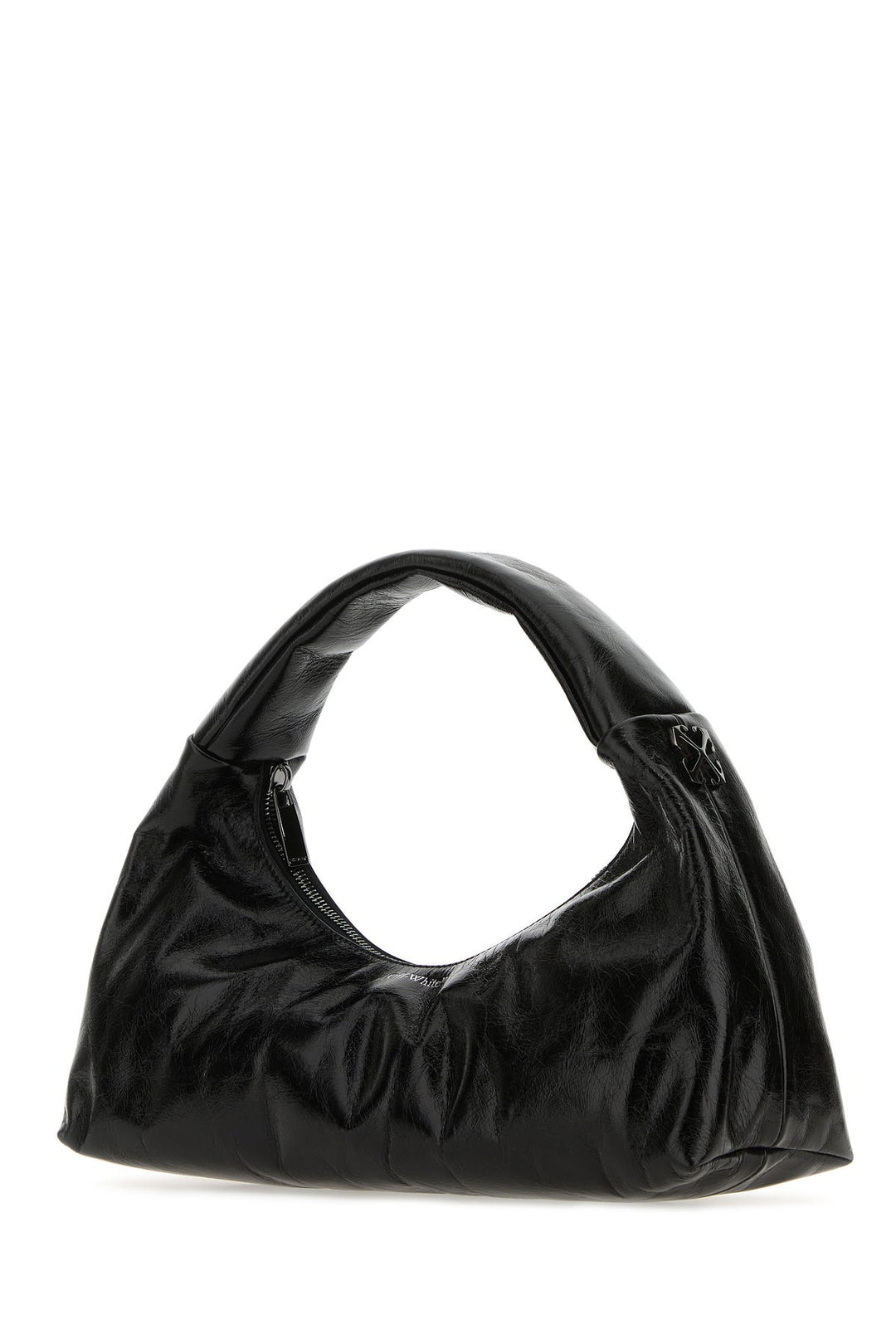 Black leather Arcade shoulder bag