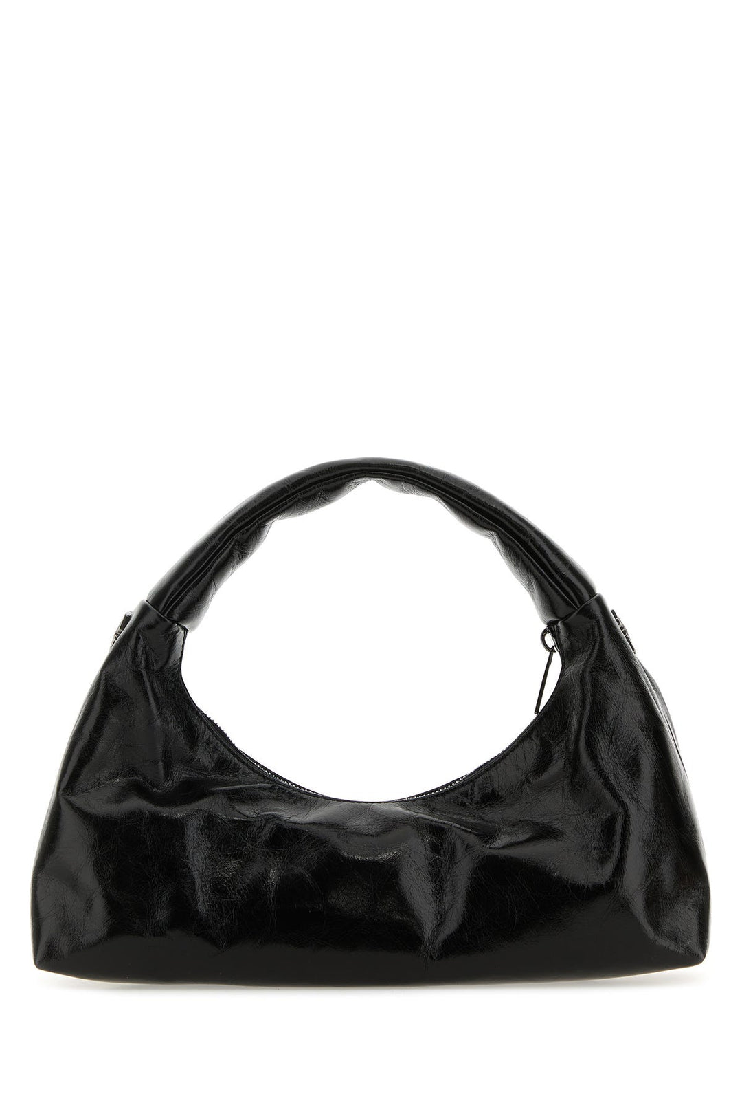 Black leather Arcade shoulder bag