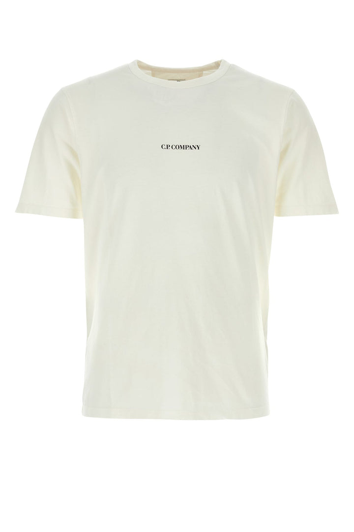 Ivory cotton t-shirt