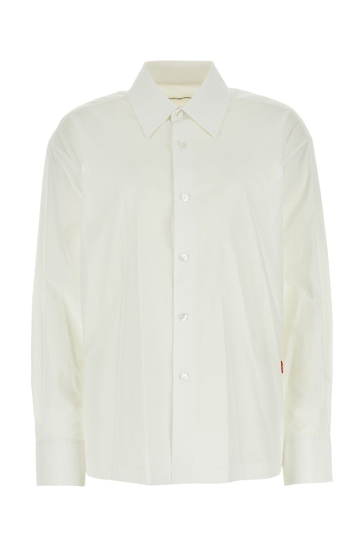 White poplin shirt