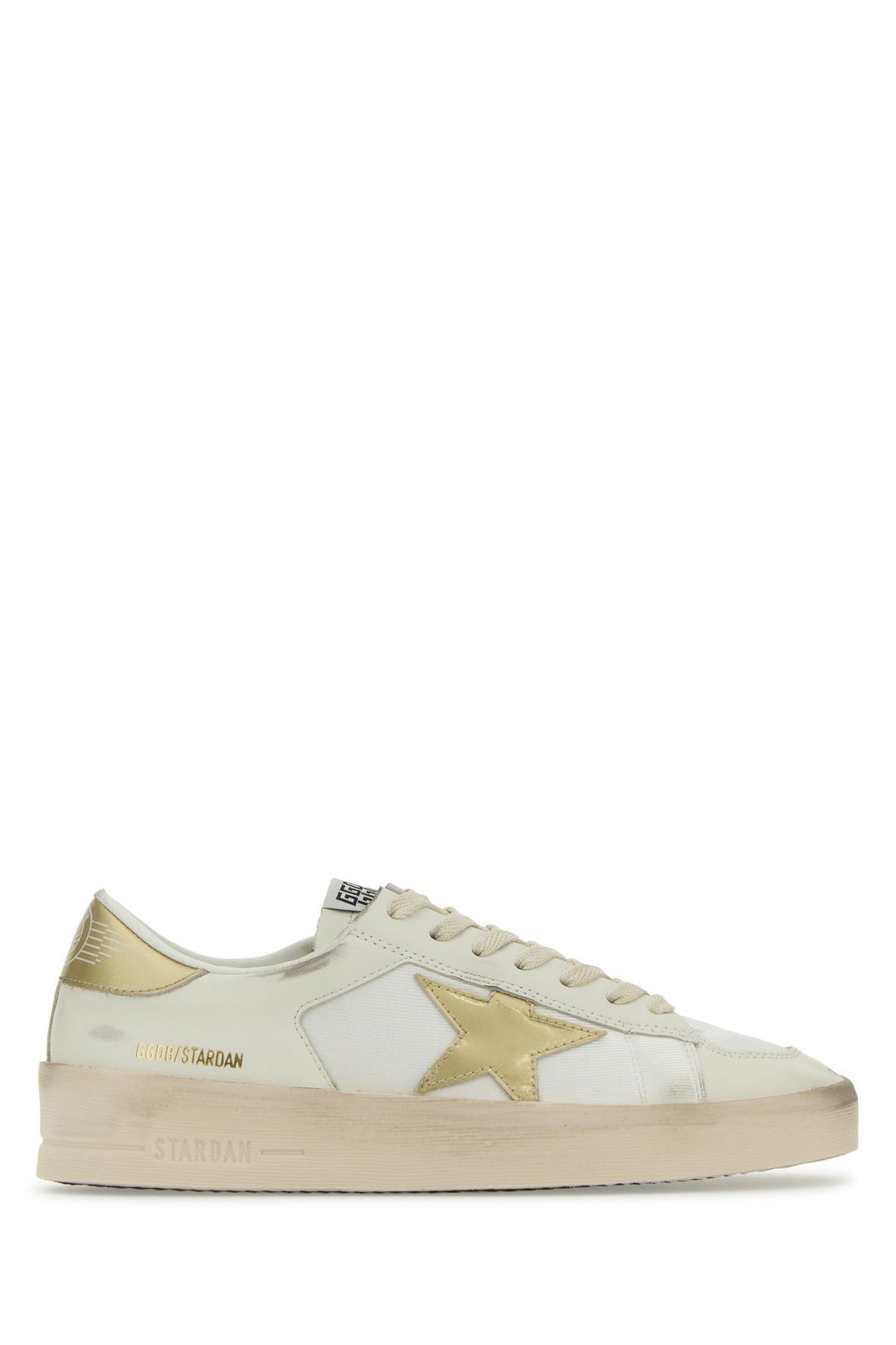 White leather Stardan sneakers