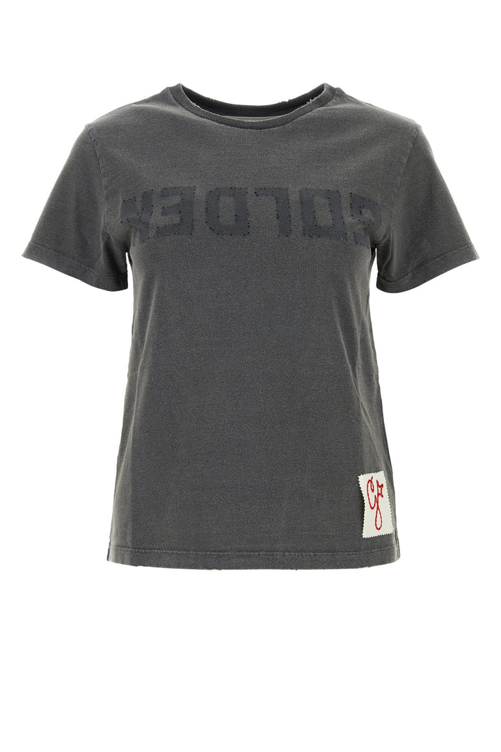 Anthracite cotton Doris t-shirt