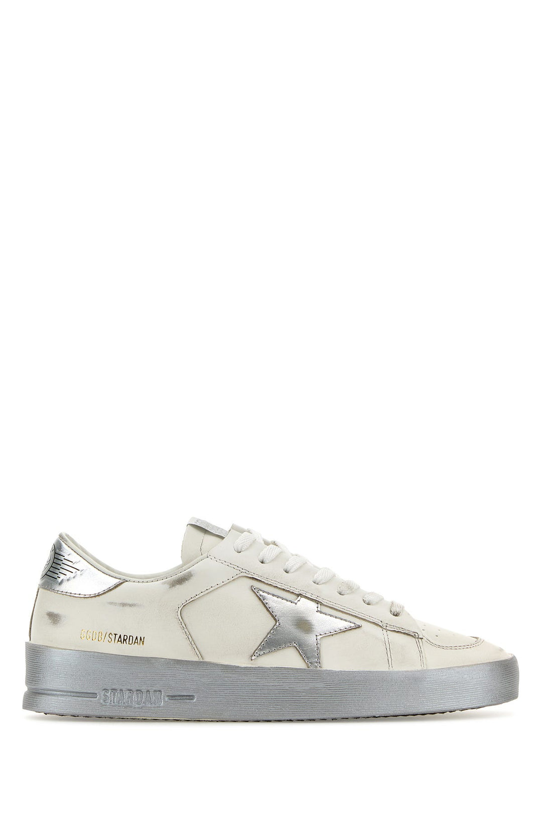 White leather Stardan sneakers