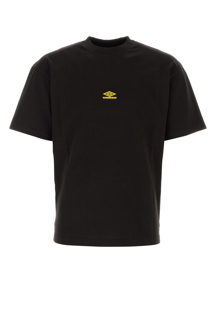 Black cotton t-shirt